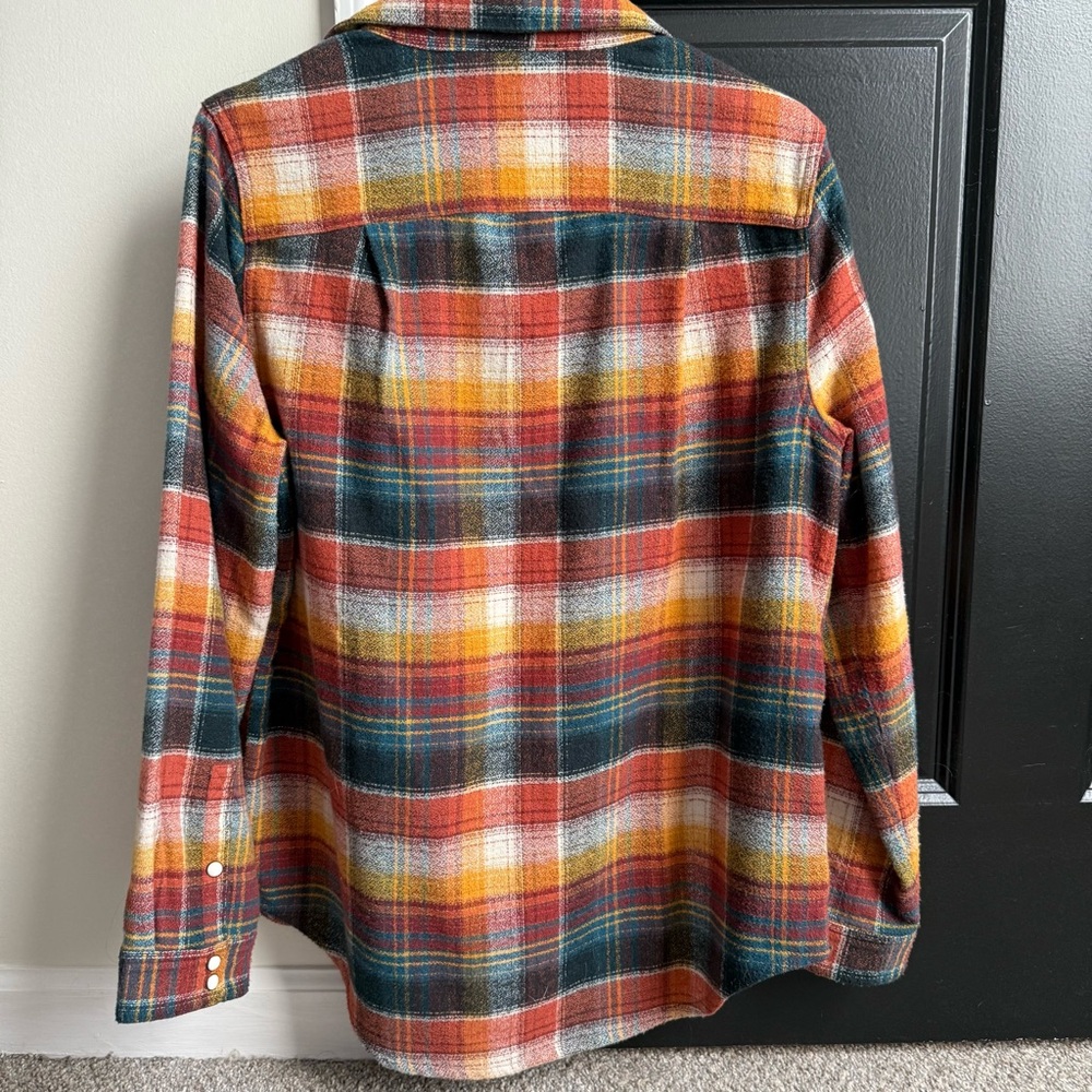 Toad & Co folk yeah shirt jacket sz L - Picture 5 of 6